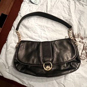 Y2K Juicy Couture Black Shoulder Bag w/ Duster Bag